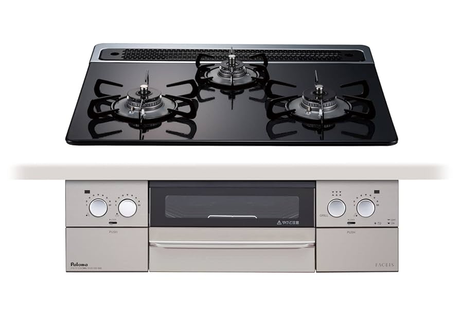 Amazon.co.jp: パロマ ビルトインコンロ フェイシス PD-863WS